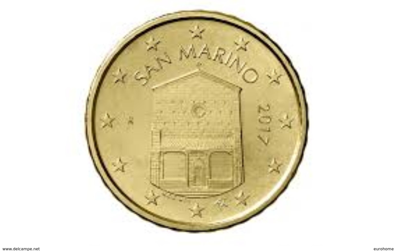 San Marino 2019  10 Cent  UNC Uit De BU  ZEER Zeldzaam !! - UNC Du Coffret  EXTREME RARE !!! . - San Marino