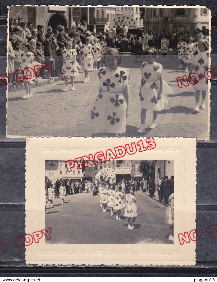 Bolbec Seine Maritime Normandie Kermesse 1957 ? Beau Format Très Bon état - Persone Identificate