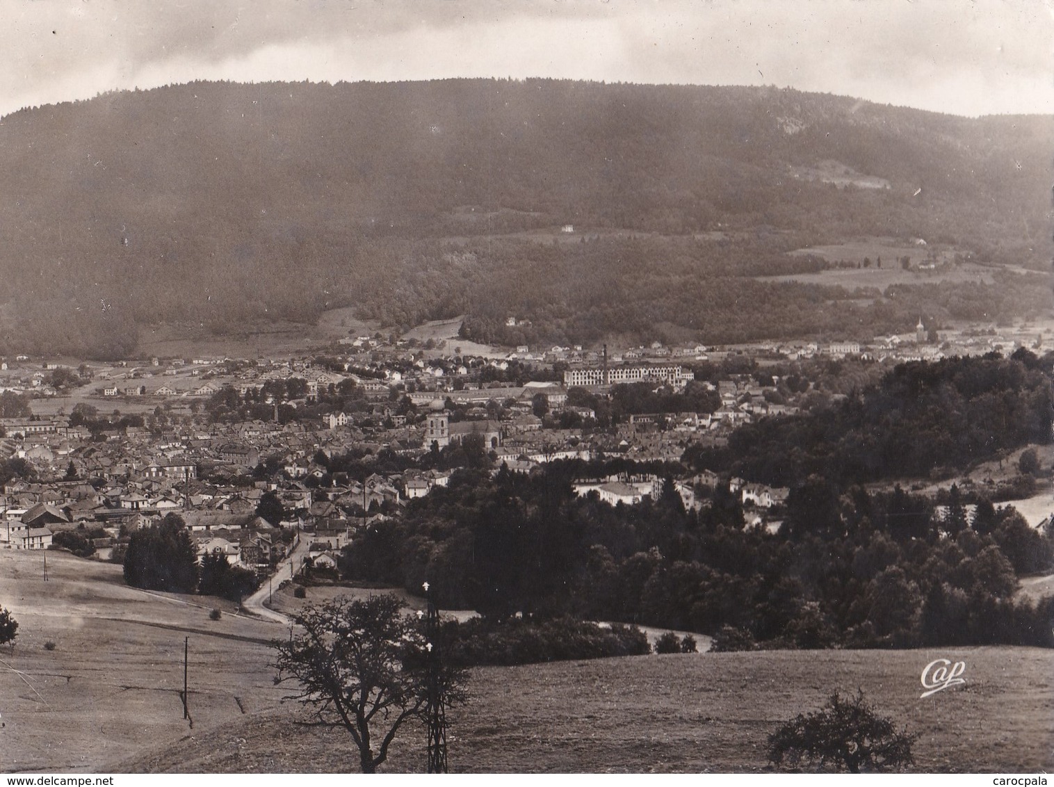 Carte 1950 REMIREMONT ET SAINT ETIENNE / VUE GENERALE - Saint Etienne De Remiremont