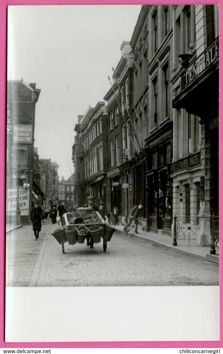 Zo Was Dordrecht - Voorstraat Bij Het Scheffersplein Omstreeks 1903 - Marchand Ambulant - Foto H.J. TOLLENS - Dordrecht