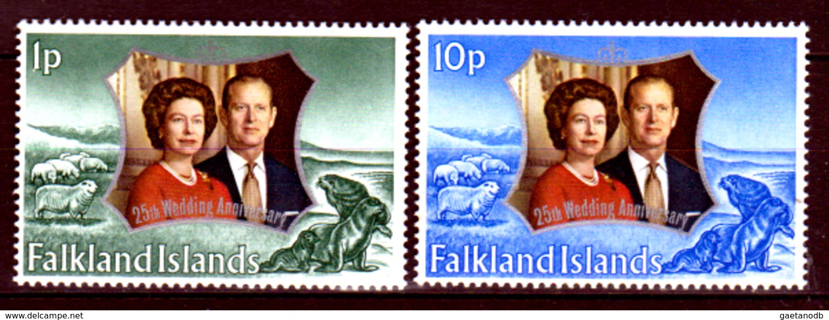 Falkland-0050 - Emissione 1972 (++) MNH - Senza Difetti Occulti. - Falkland