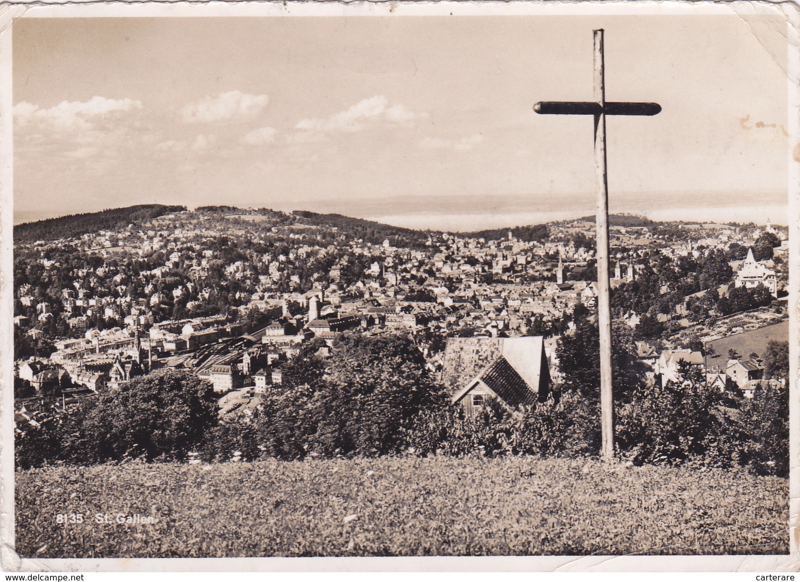 SUISSE,SCHWEIZ,SVIZZERA,SWITZERLAND,HELVETIA,SWISS ,SAINT GAL,SAINT GALLEN,3 Octobre 1939 - St. Gallen