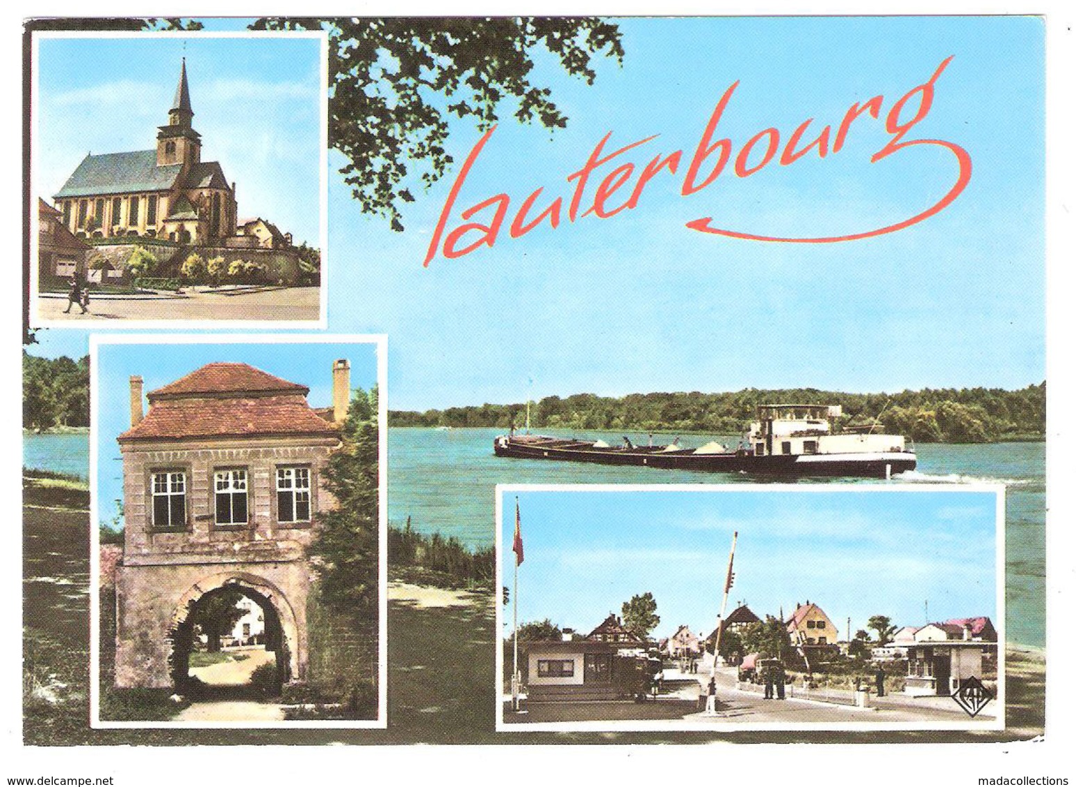 Lauterbourg (67 - Bas Rhin) Multi Vues Dont Péniche - Lauterbourg