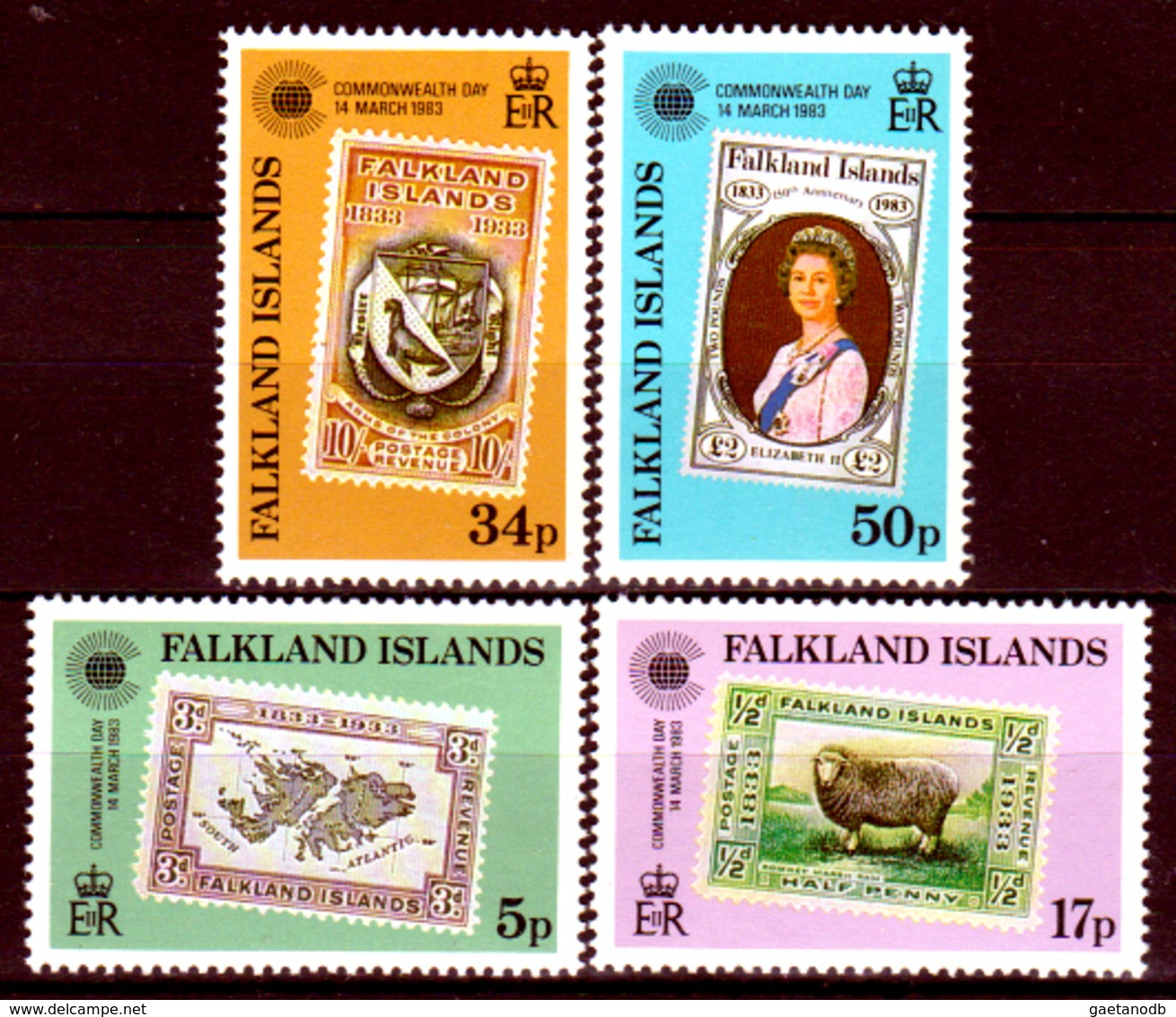 Falkland-0052 - Emissione 1983 (++) MNH - Senza Difetti Occulti. - Islas Malvinas