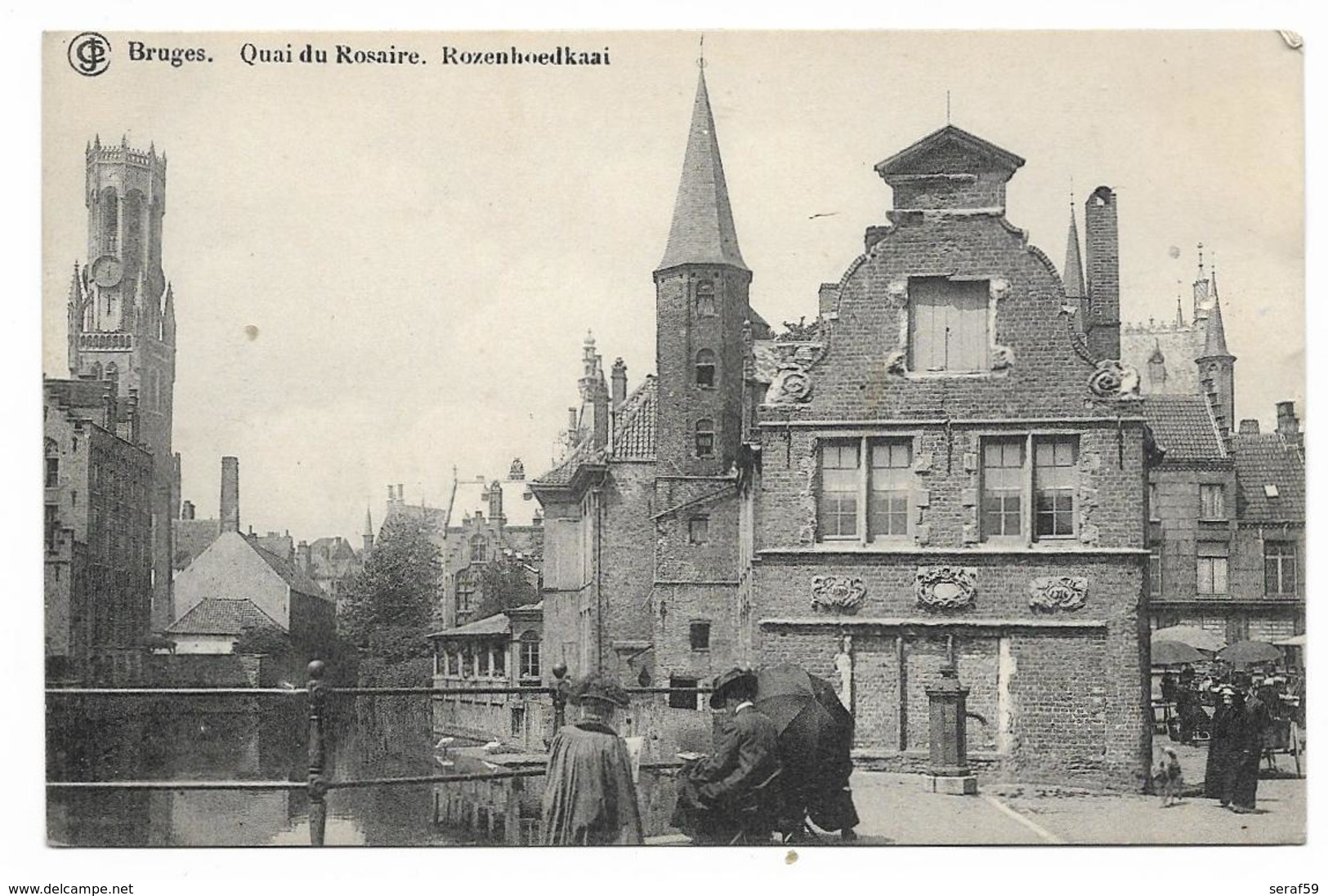 CPA DE BRUGES,BELGIQUE,DANS LES ANNEES 1910 - Brugge