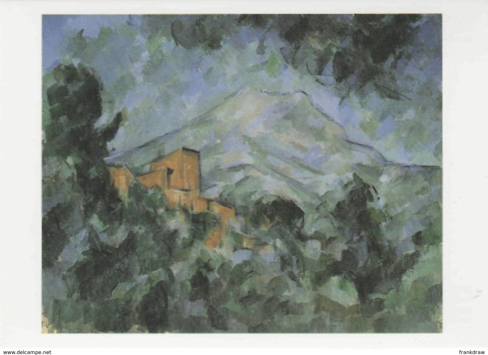 Postcard - Art - Paul Cezanne (1839-1906) - Montagne Sainte-Victoire Et Chateau Noir  - Card No. MU 2118 - Paintings