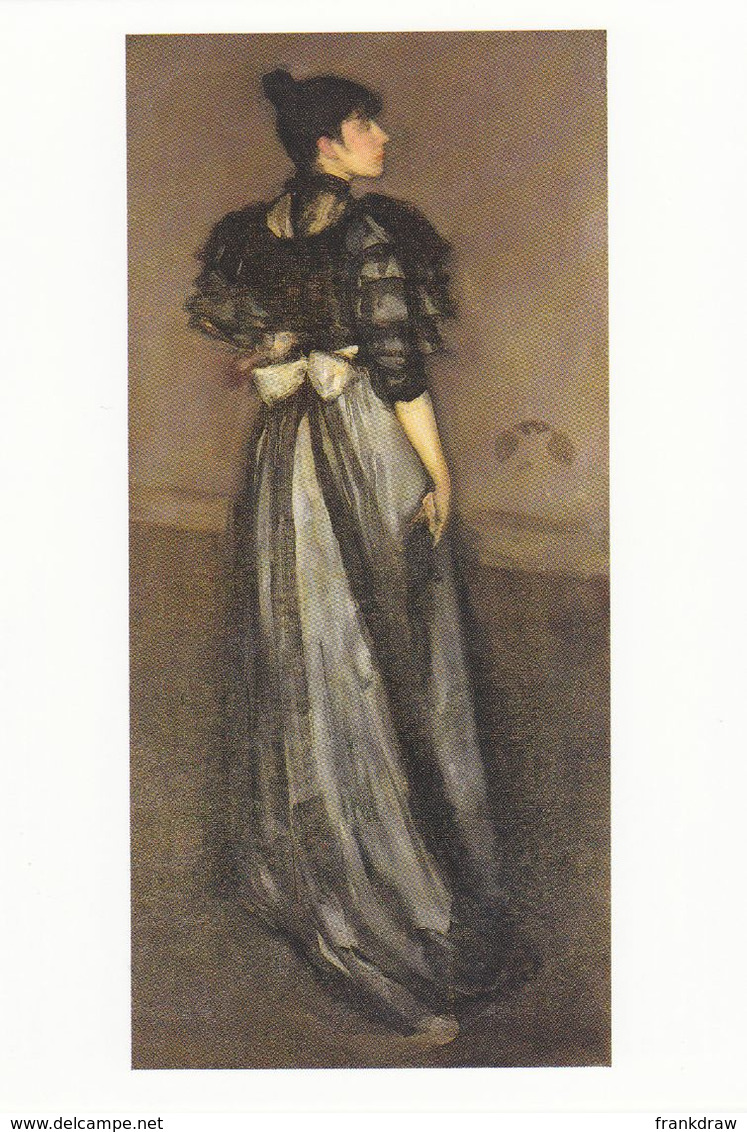 Postcard - Art - James McNeill Whistler (1834-1903) - Mother Of Pearl And Silver, The Andalusian 1888 - Card No. MU 2042 - Paintings