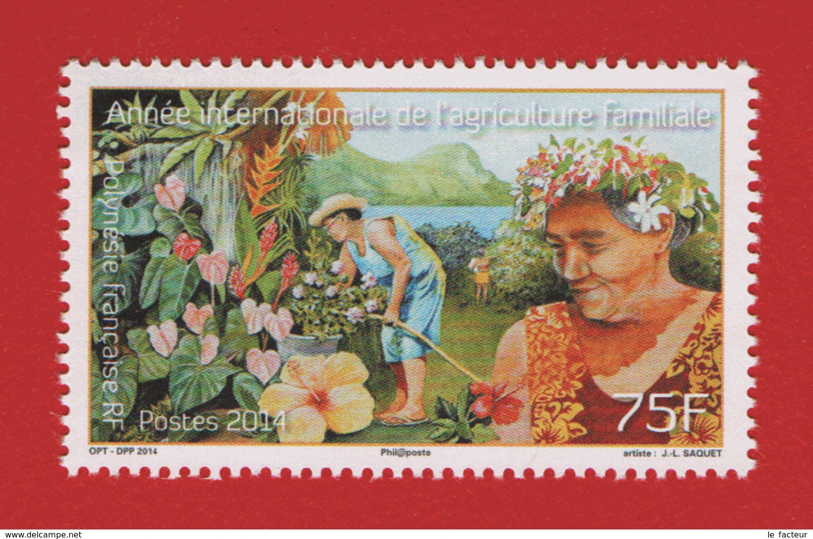 CH Polynésie 2014 ** 1054 1055 Agriculture (2 Timbres) - Neufs