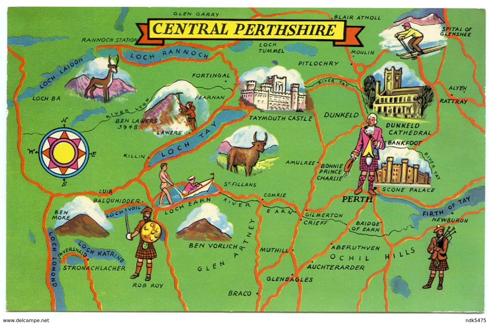 MAP : CENTRAL PERTHSHIRE - Maps