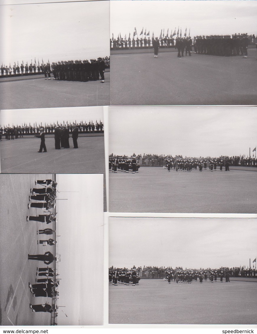 93PLC Lot 19 Photos Ceremonie Marine Nationale Marin Le Touquet  14-6-1977  - -lot Le Coz - - Bateaux