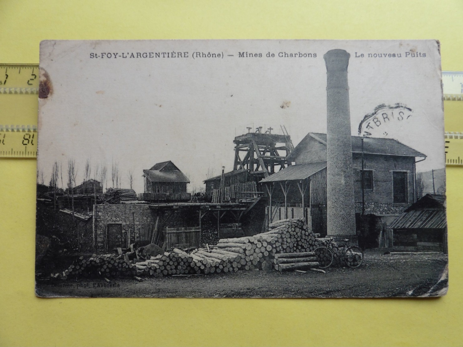 St Foy Argentiere Mines De Charbon Nouveau Puits - Industrie