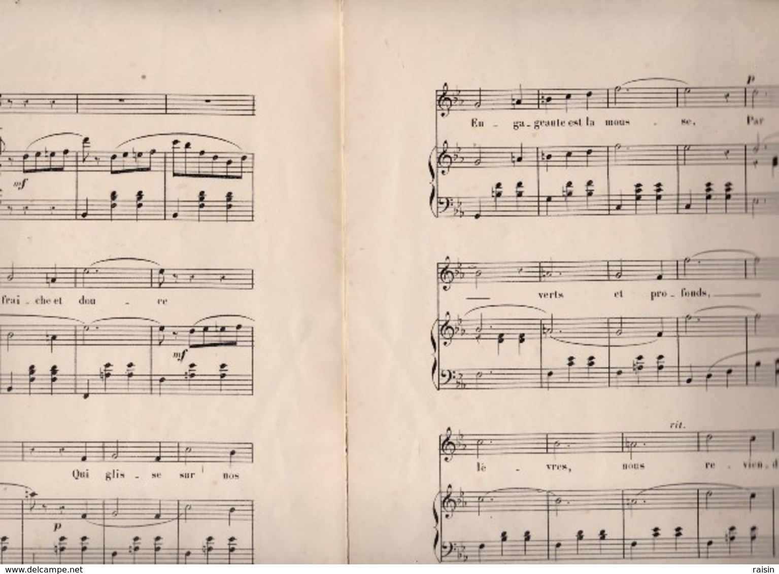 Toute La Vie Valse Chantée  Piano N°1  Paroles D.Tagliafico Musique Jules Walter Etat Moyen - Scores & Partitions