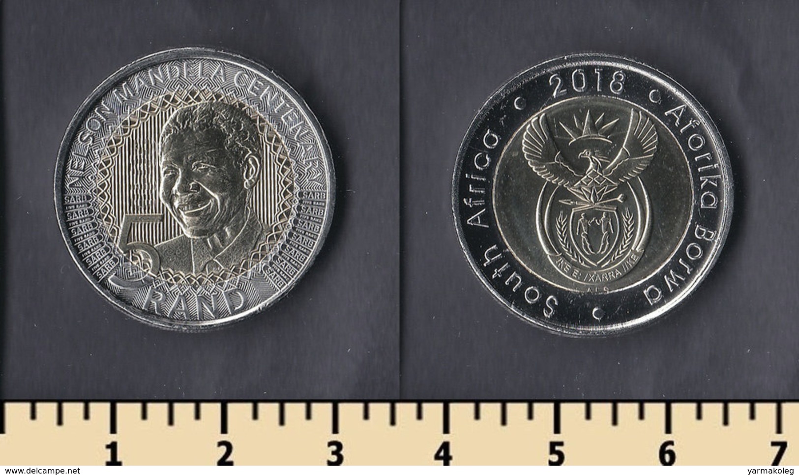 South Africa 5 Rand 2018 - South Africa
