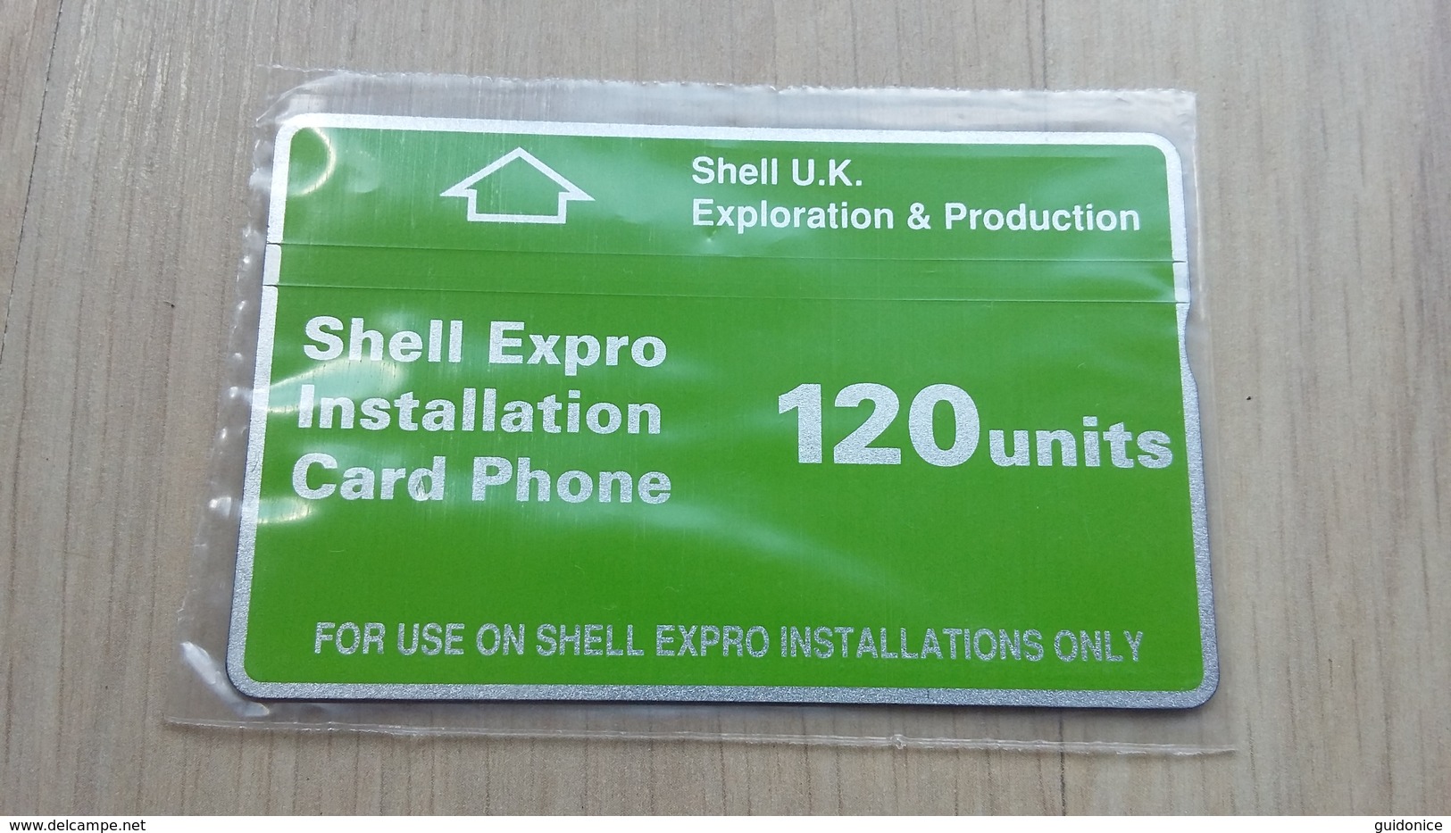 Telefonkarte - Shell-Telefonkarte (für Z. B. Gebrauch Auf Bohrinseln) - Plateformes Pétrolières