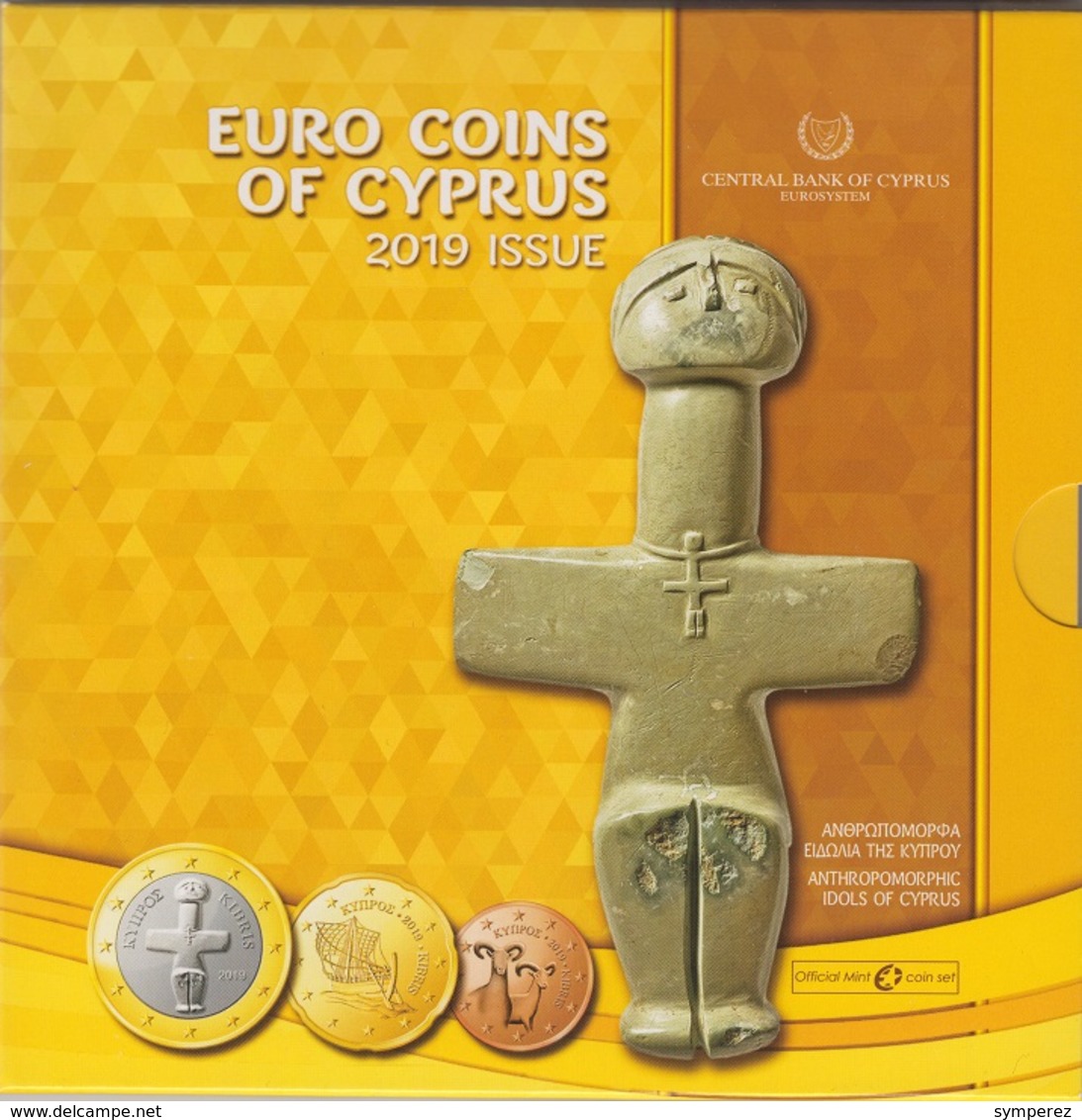 CARTERA EUROS CHIPRE 2019 - Cyprus