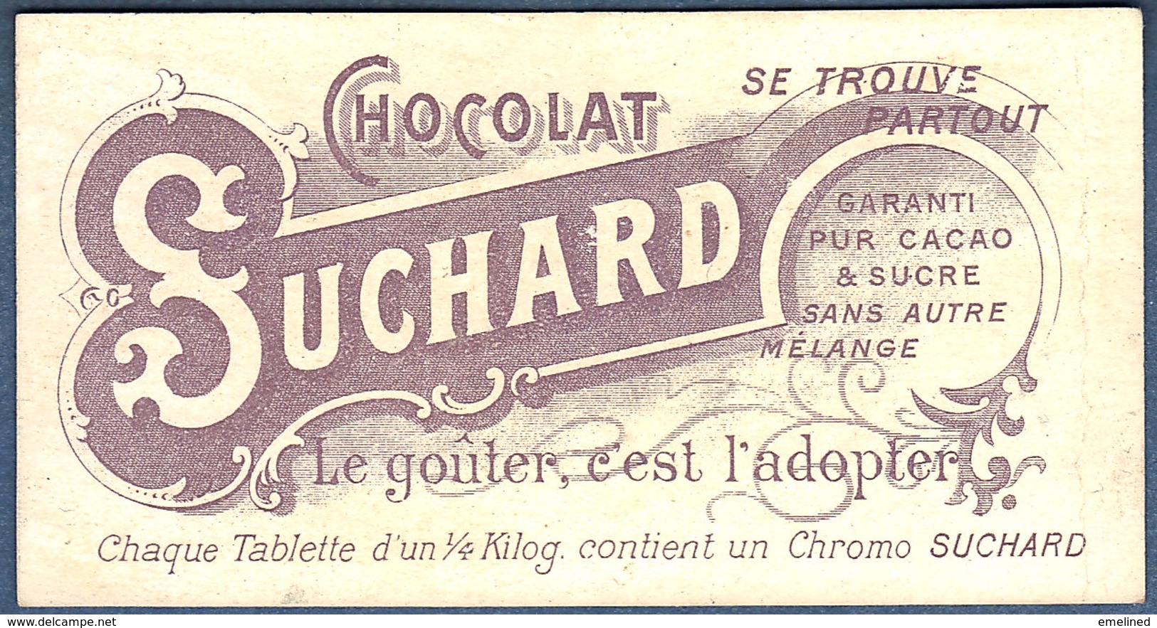 Chromo Chocolat Suchard Neuchatel Suisse Horatio Nelson Drapeau Grande Bretagne Bataille Trafalgar 1805 - Suchard
