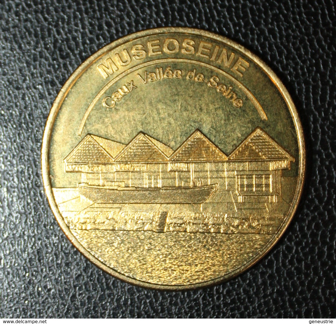 Médaille Touristique "Muséoseine / Caux Vallée De Seine / Caudebec-en-Caux" - Autres & Non Classés