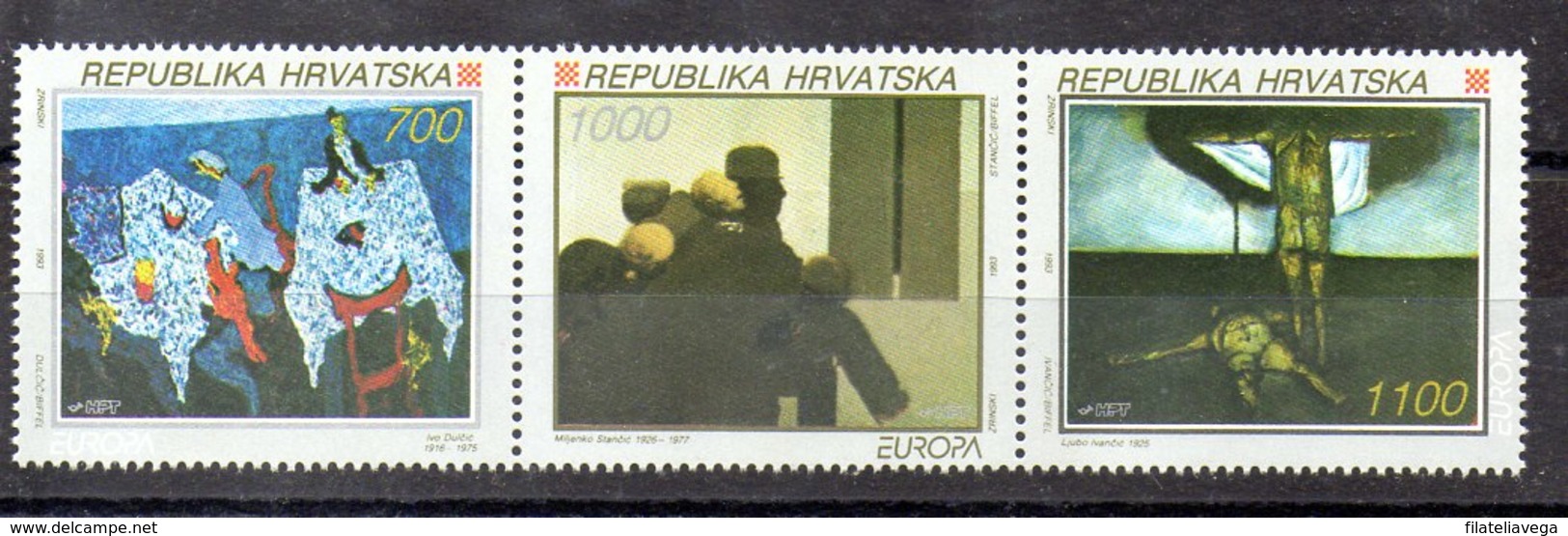 Serie De Croacia N ºYvert 197/99 ** - Croacia