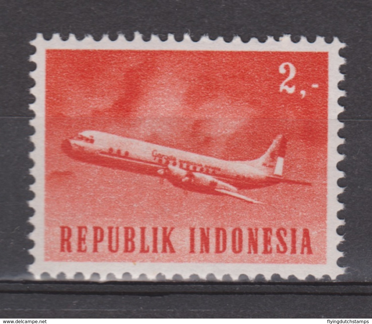 Indonesia Indonesie 437 MNH ; Vliegtuig, Flugzeuge, Avion, Avion, Aeroplane 1964 NOW MANY CHEAP STAMPS INDONESIA - Avions