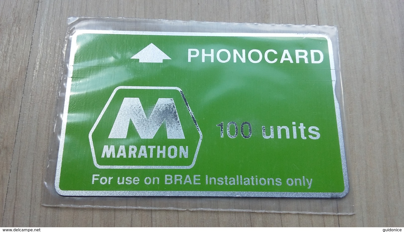 Telefonkarte Aus Großbritannien - Phonocard Der Firma Marathon - [ 8] Firmeneigene Ausgaben