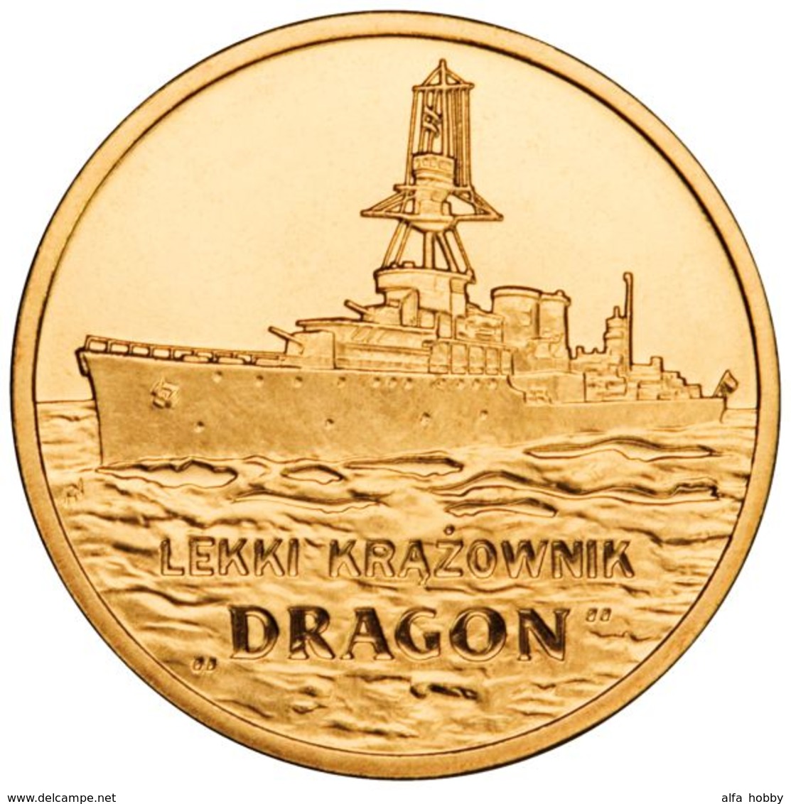 Poland, Polish Ships – „Dragon” Light Cruiser, 2012, 2 Zloty - Polen