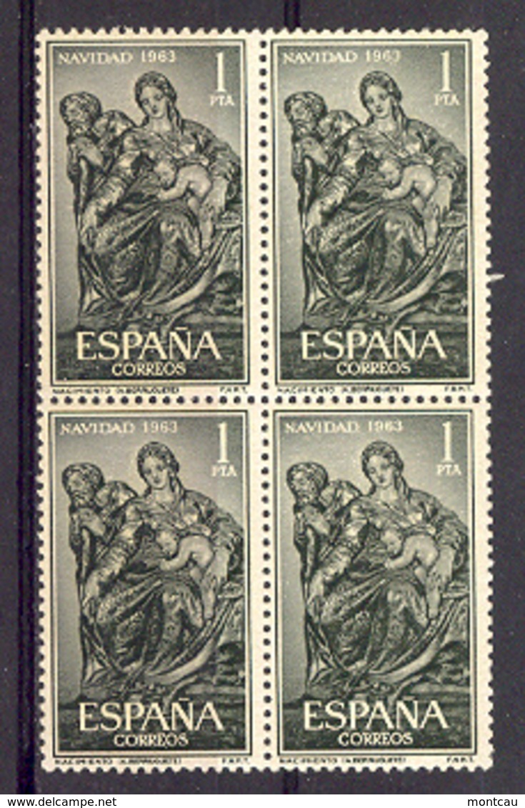 Spain 1963 - Navidad Ed 1535 Bloque - Nuevos