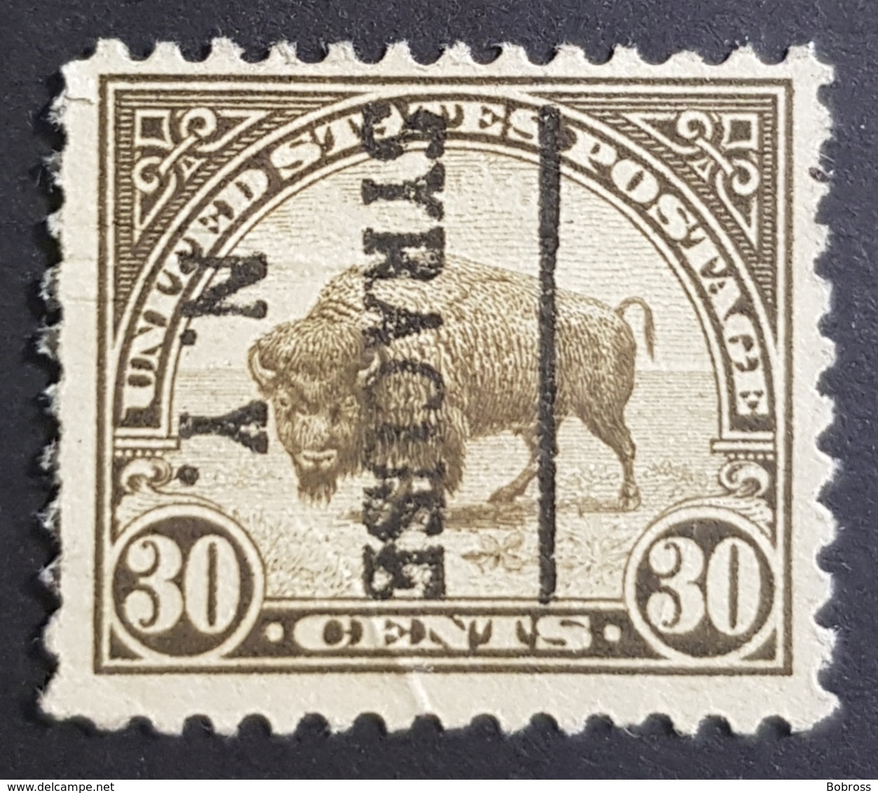 1923, American Buffalo, Syracuse, New York, Preoblitere, Precancel, United States Of America, USA, Used - Precancels