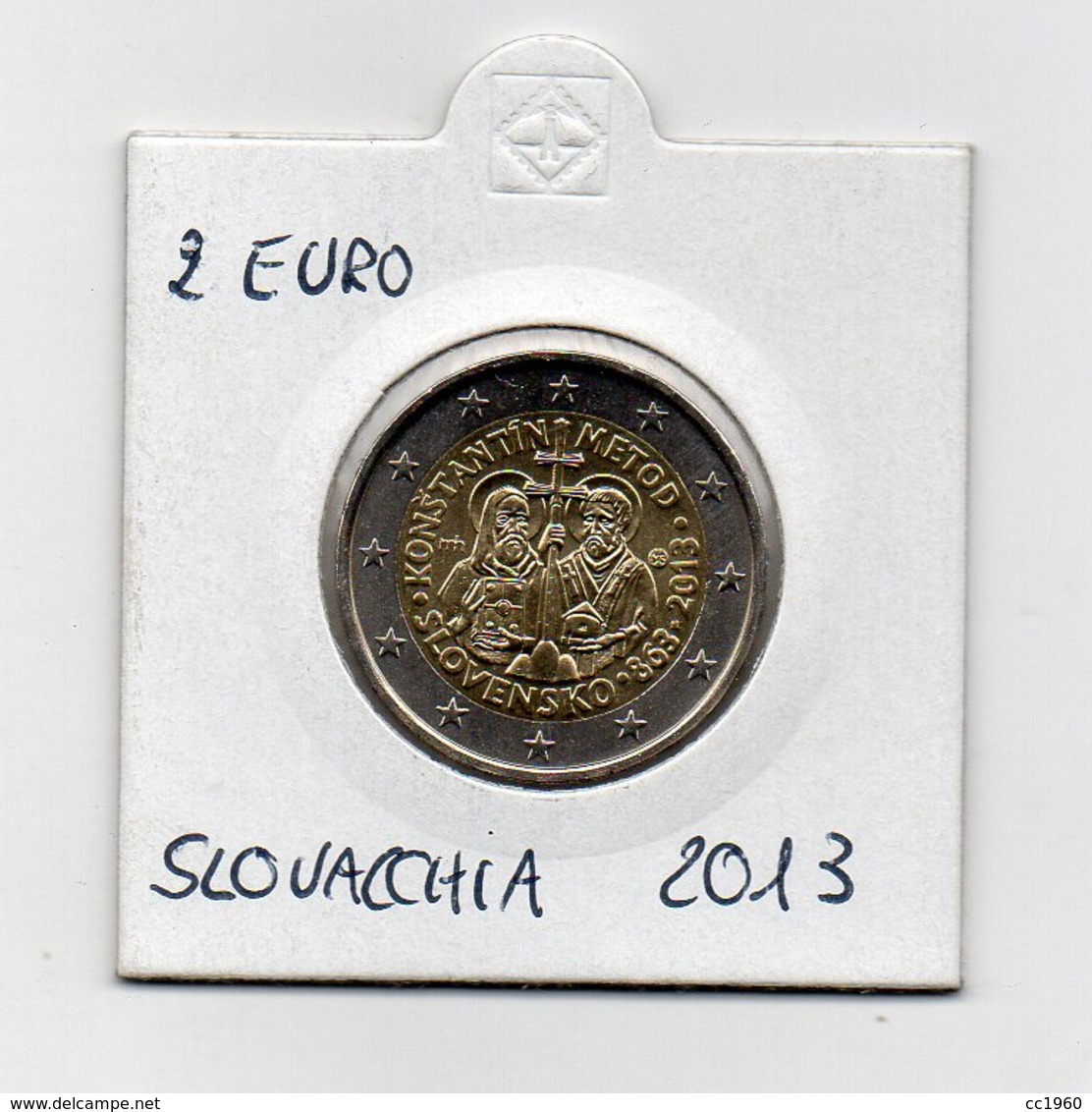 Slovacchia - 2013 - 2 Euro Commemorativo FDC - Costantino E Metodio - (MW2461) - Slowakije