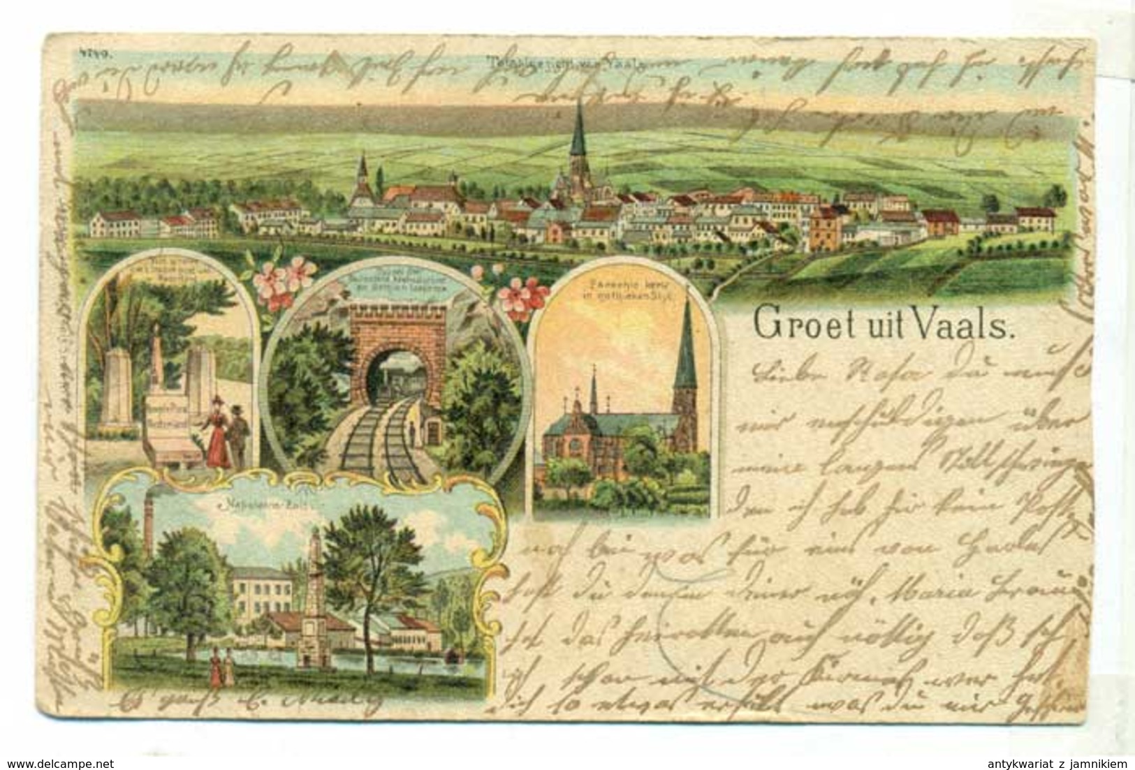 Netherlands Groet Uit Vaals 1904 R - Vaals