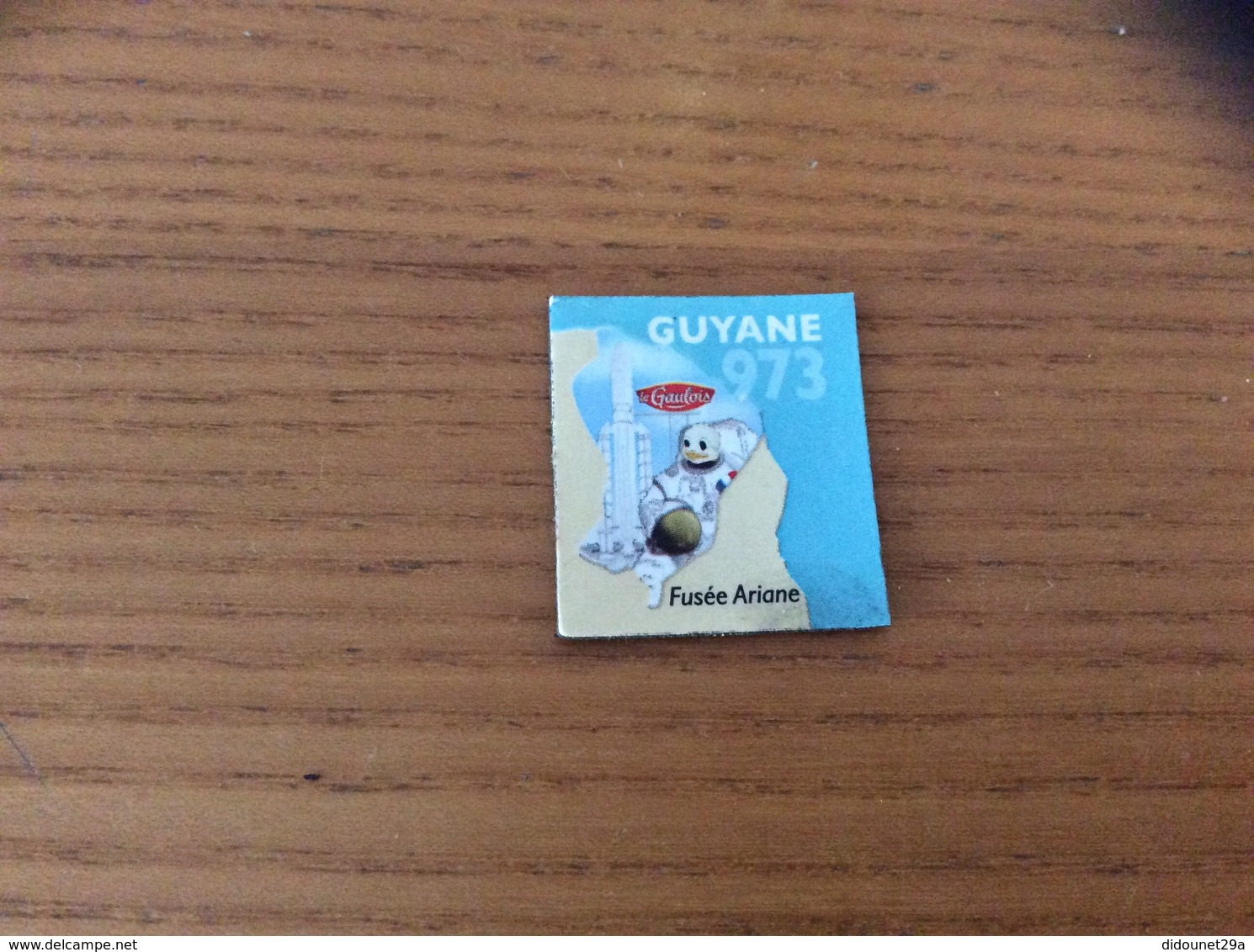 Magnet Serie Le Gaulois Département Français "973 GUYANE" (Fusée Ariane) - Magnets