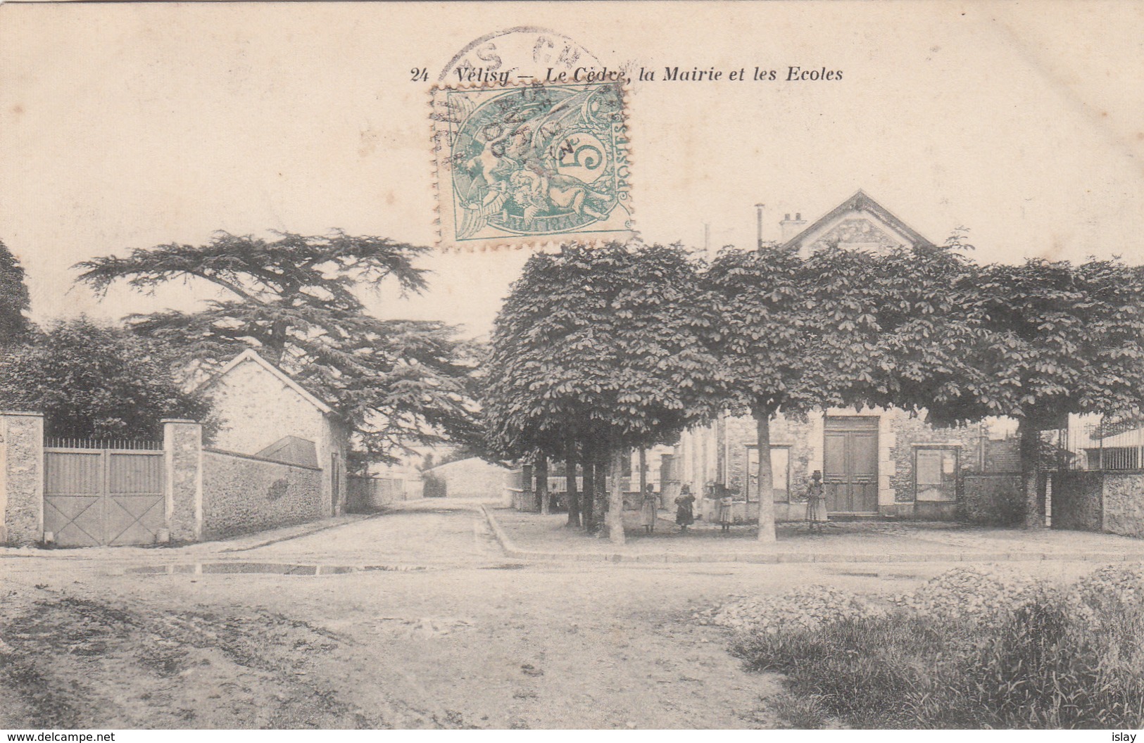 78 - VELIZY - Le Cèdre, La Mairie Et Les Ecoles - Velizy