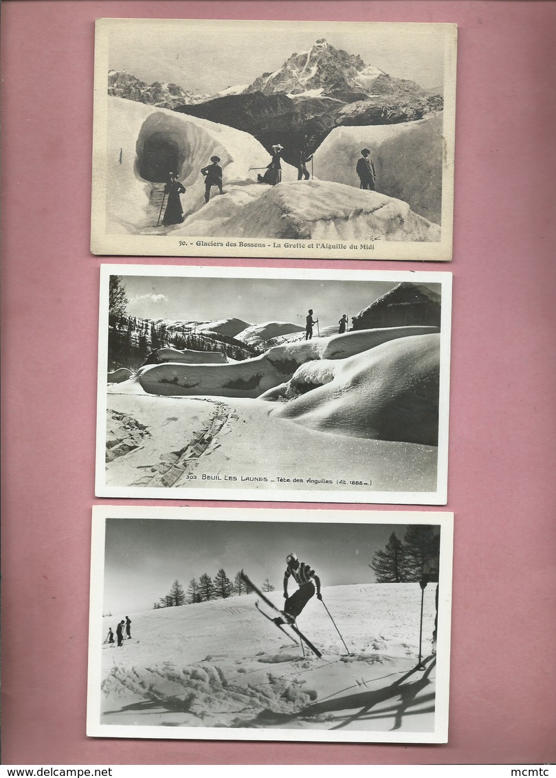 11 Cartes : Ski , Neige   -  Skis , Neiges - Sports D'hiver