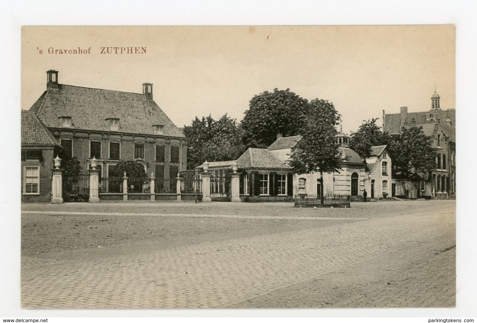 D077 - Zutphen - 's-Gravenhof - Mooie Oude Kaart - Uitg Bornholt - Zutphen