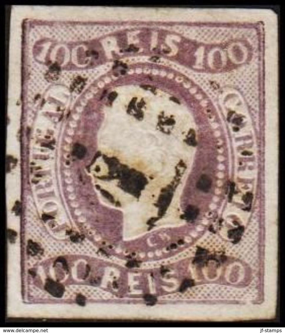 1866. Luis I. 100 REIS. (Michel 23) - JF304213 - Oblitérés