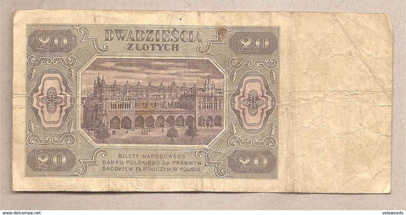 Polonia - Banconota Circolata Da 20 Zloty P-137a.4 - 1948 - Polonia