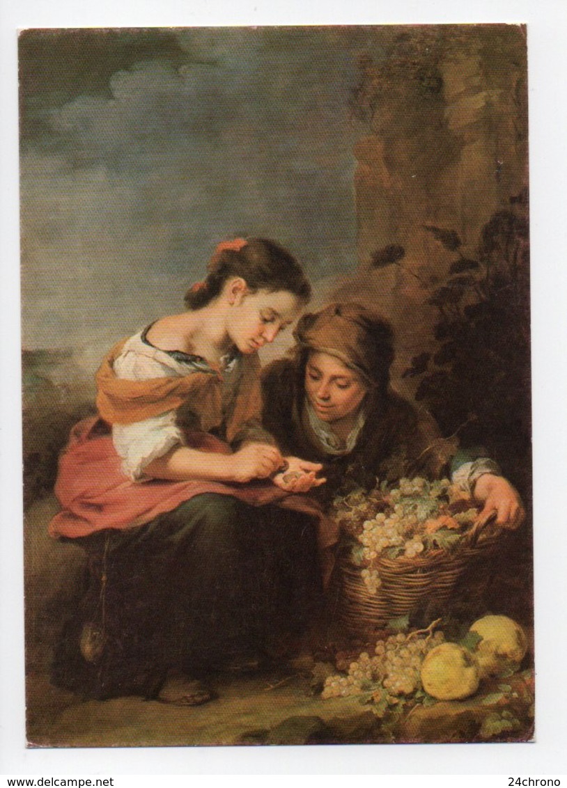 Bartolome Esteban Murillo: The Small Fruiterer, La Petite Marchande De Fruits, Raisins (19-1099) - Paintings