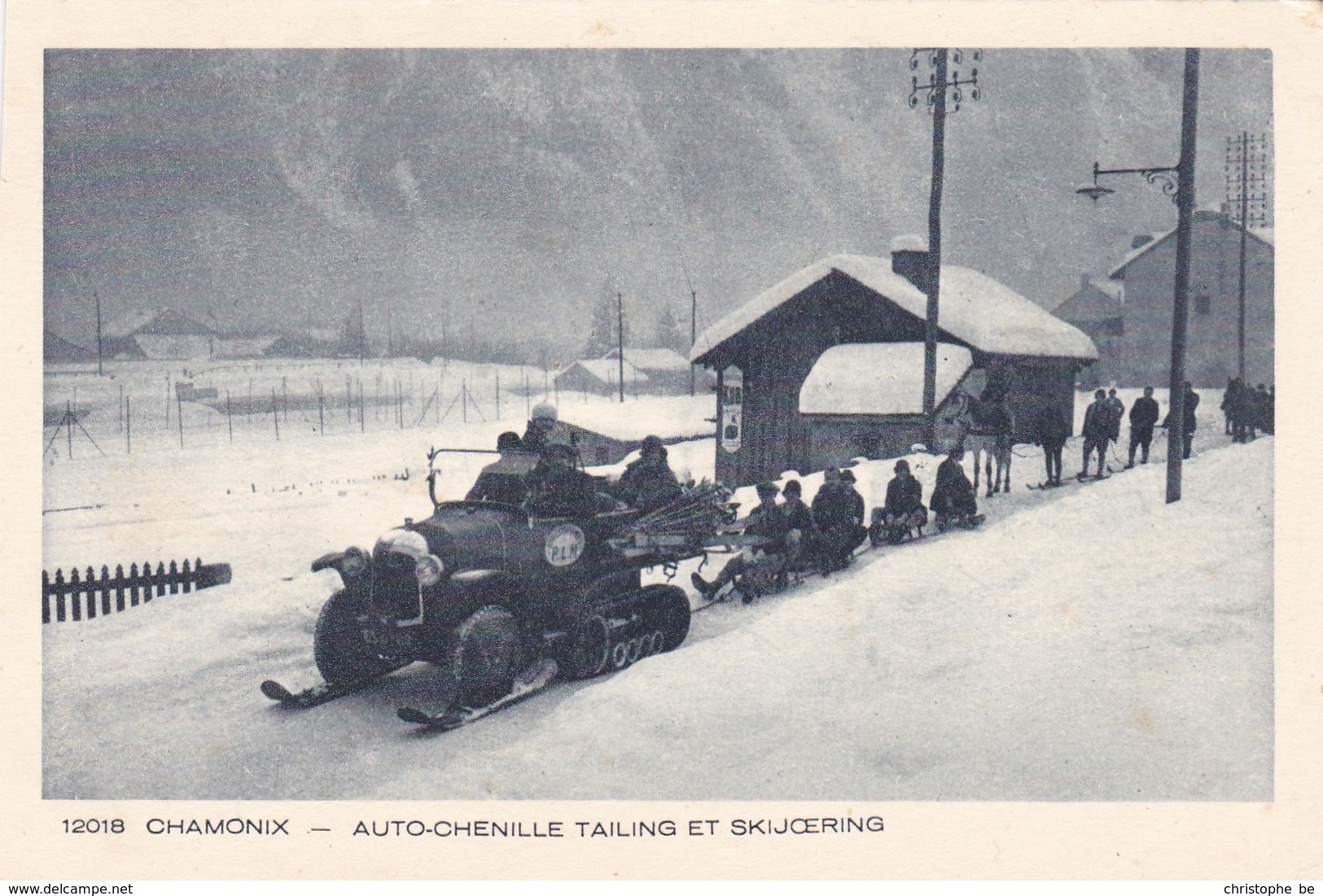 Chamonix, Auto-Chenille Tailing Et Skijoering (pk60801) - Chamonix-Mont-Blanc