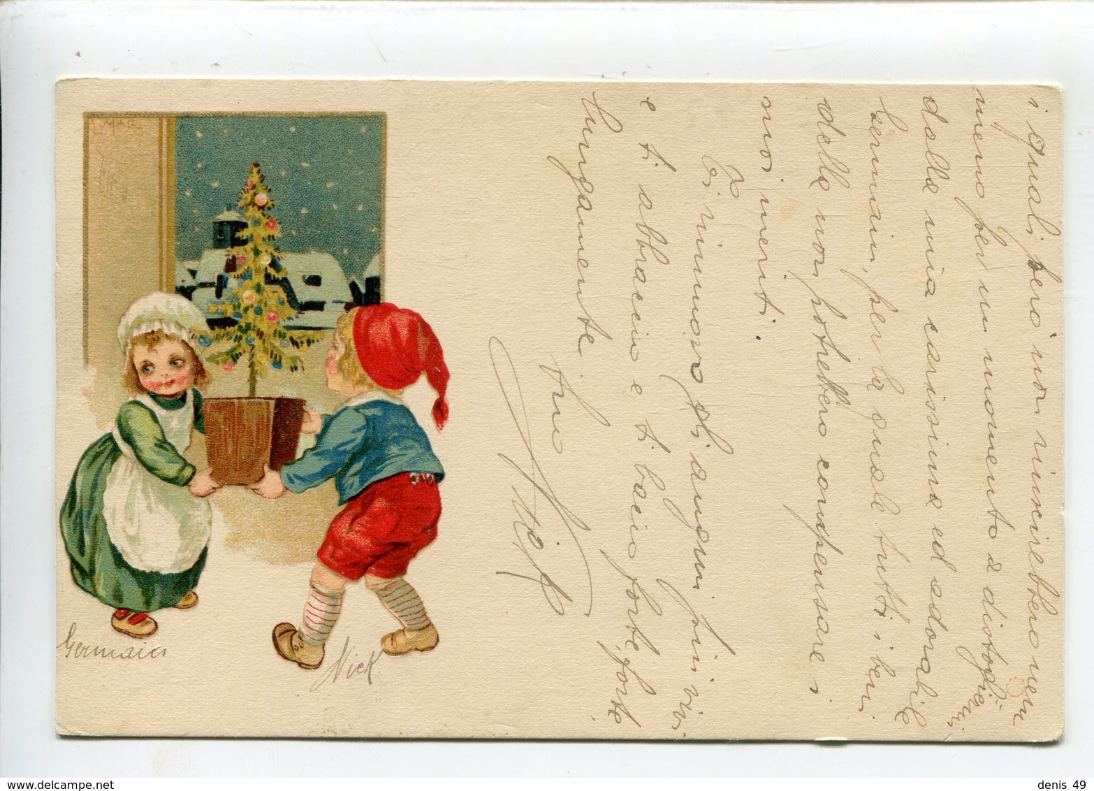 Noël Sapin Enfants - 1900-1949