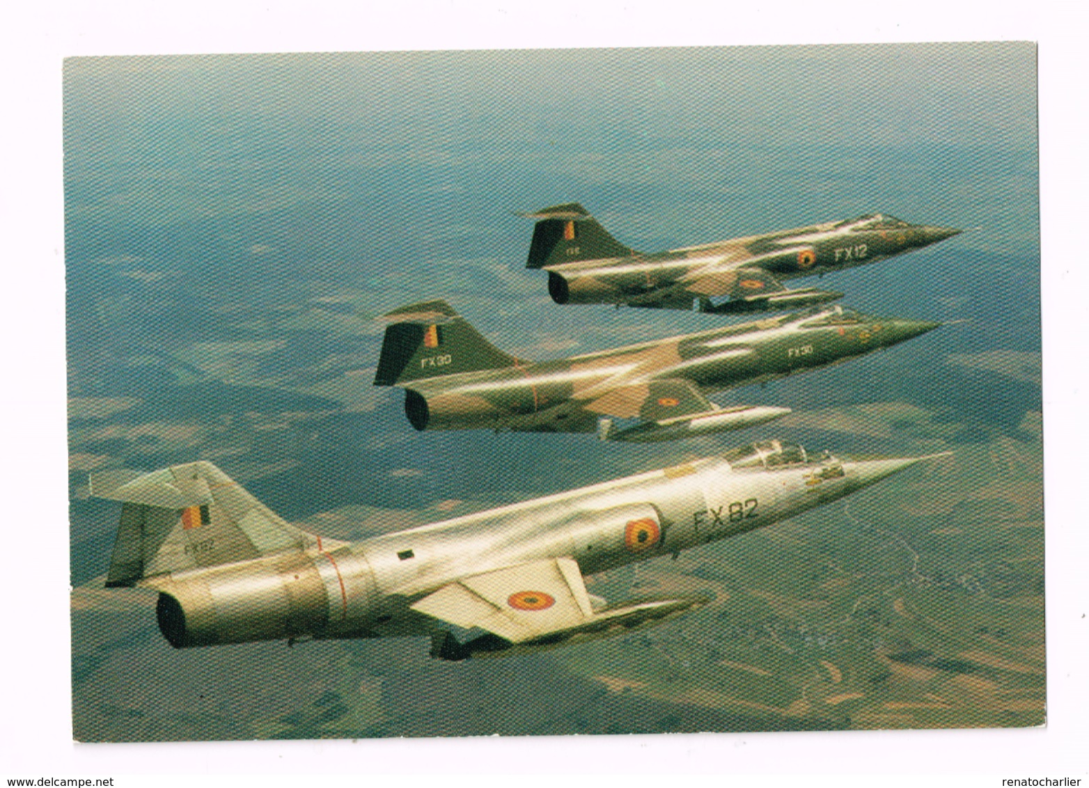 Armée Belge.Lockeed F104G Starfighter - Matériel