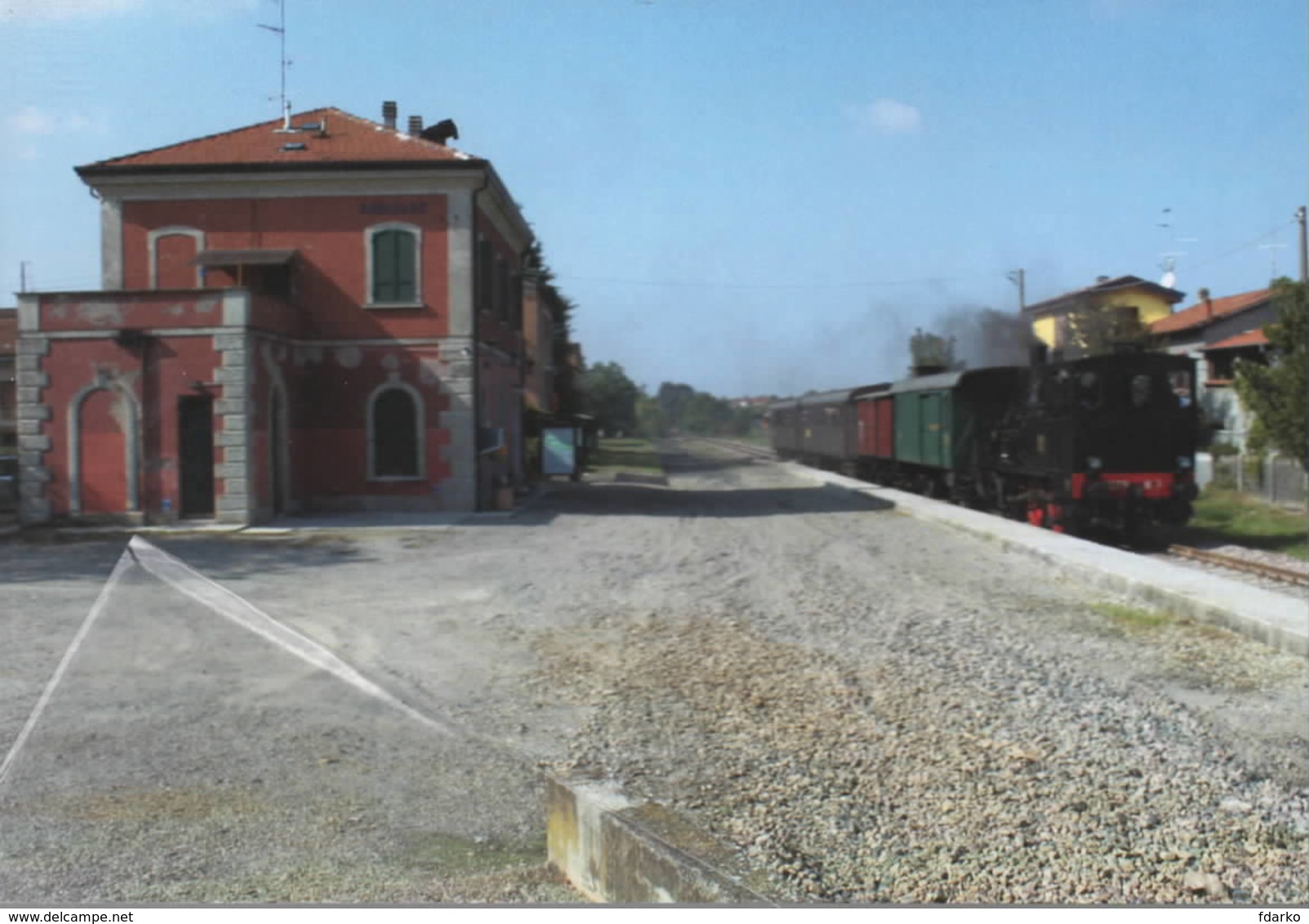 492 ACT CCFR 7 Henschel Stazione Di Cavriago Reggio Emilia Rairoad Treain Railweys Treni - Trains