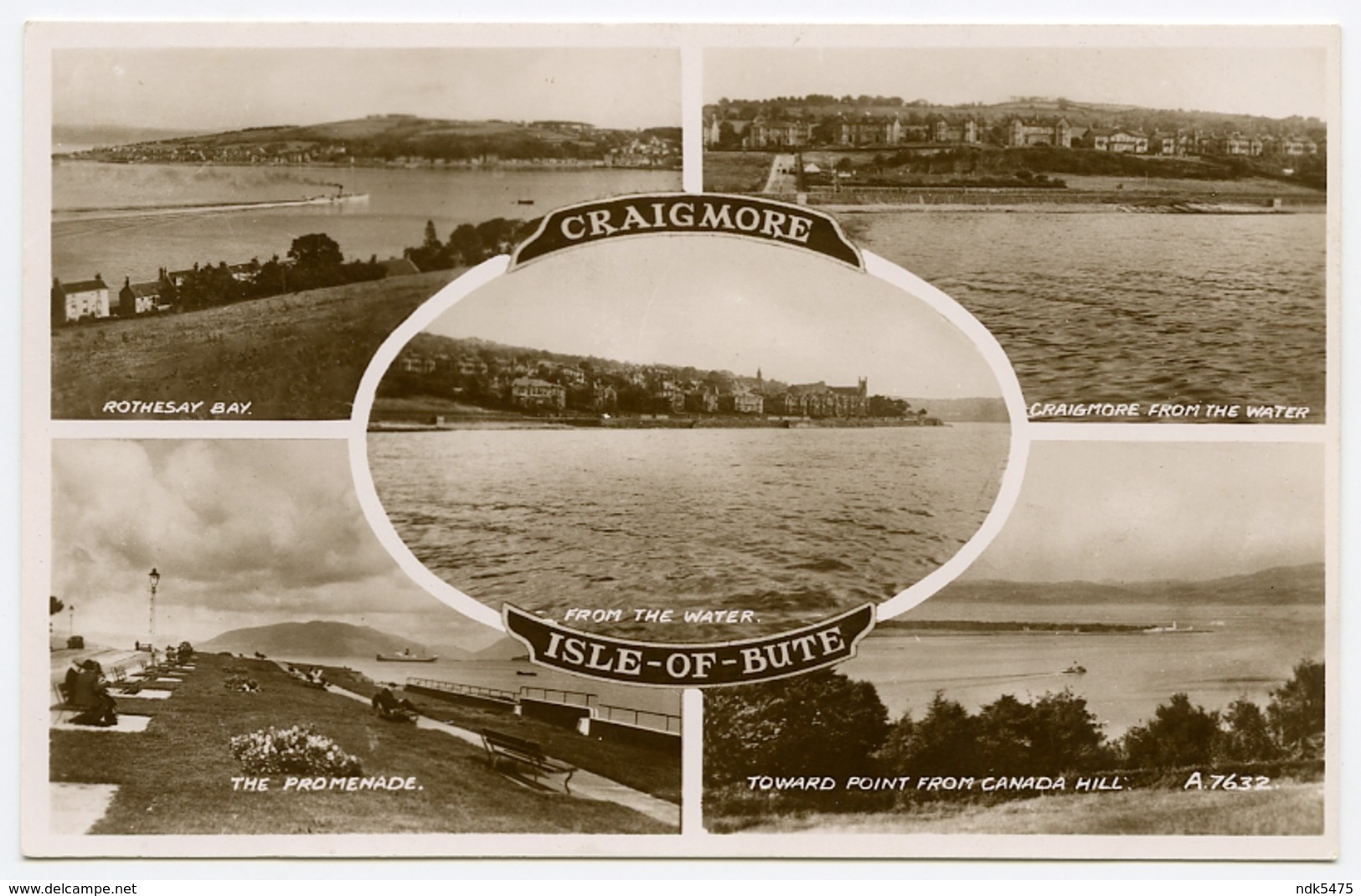 ISLE OF BUTE : CRAIGMORE - MULTIVIEW - Bute