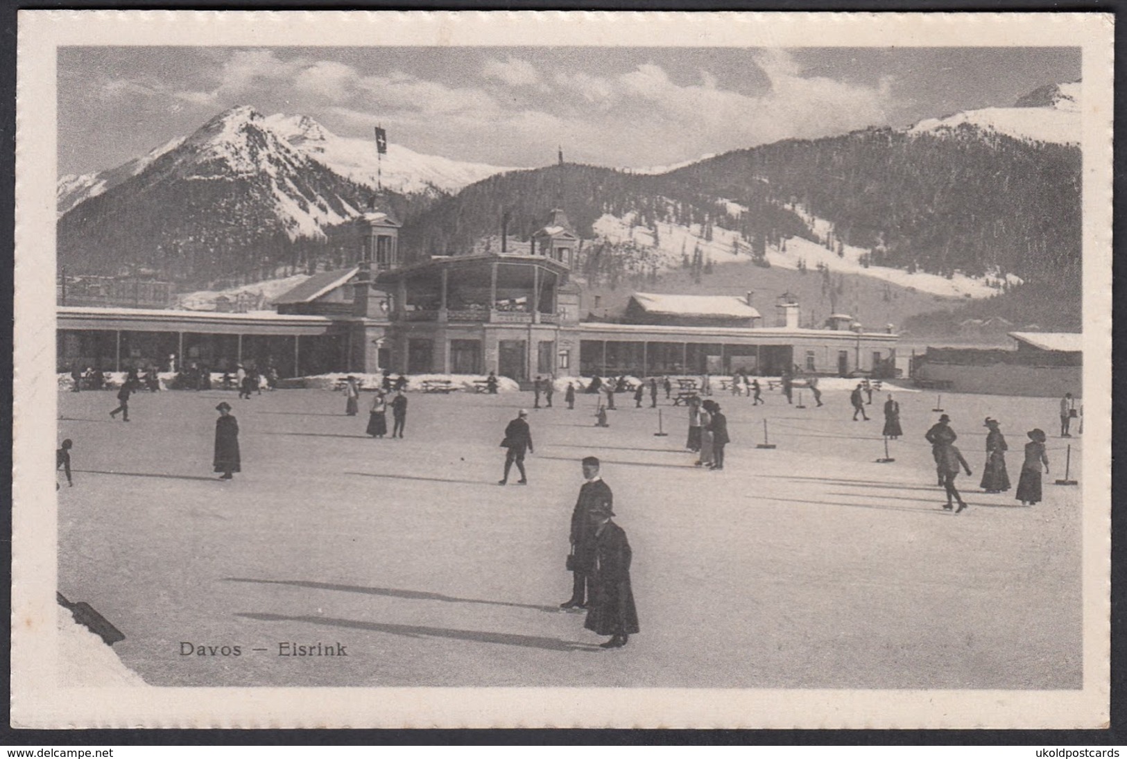 CPA  Suisse, DAVOS, Eisrink -  Ice Skating Rink - Davos