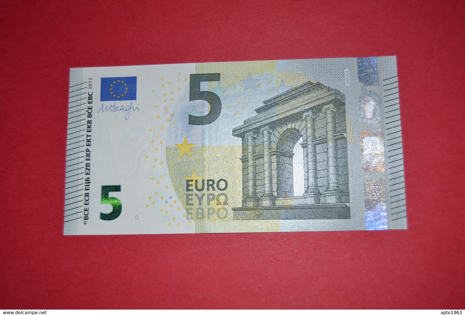 5 EURO M004 J4 PORTUGAL M004J4 - Serial Number MA2189672867 - UNC FDS NEUF - 5 Euro