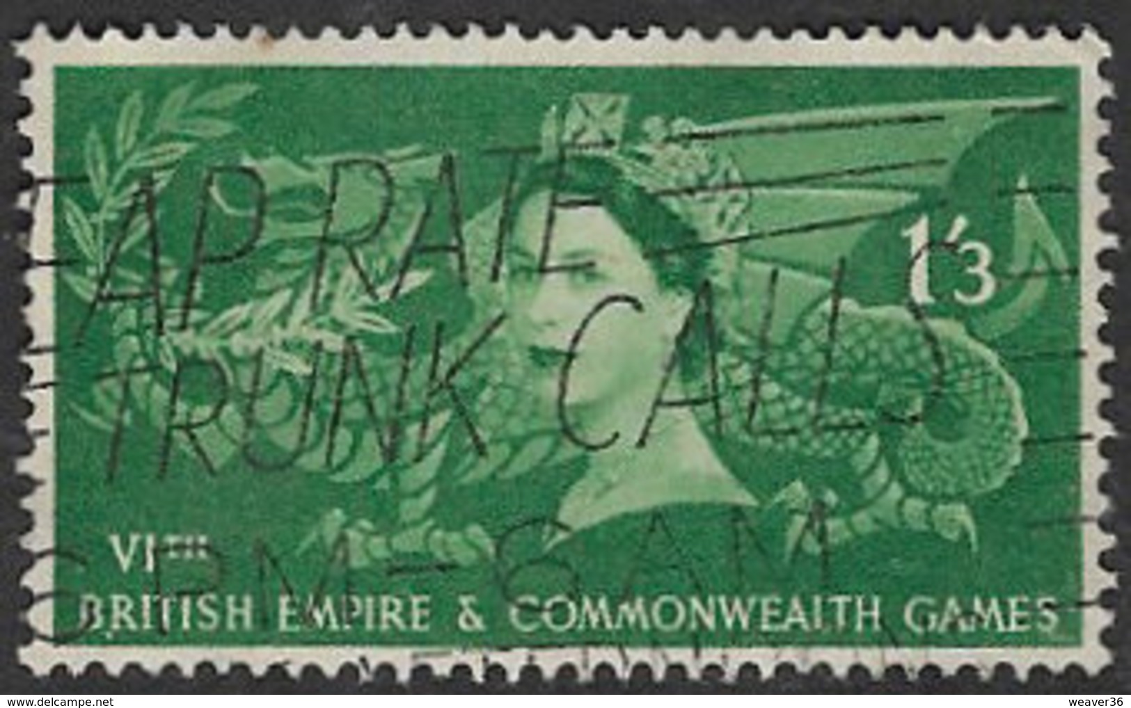 GB SG569 1958 Empire Games 1/3d Good/fine Used [8/9290/25D] - Used Stamps