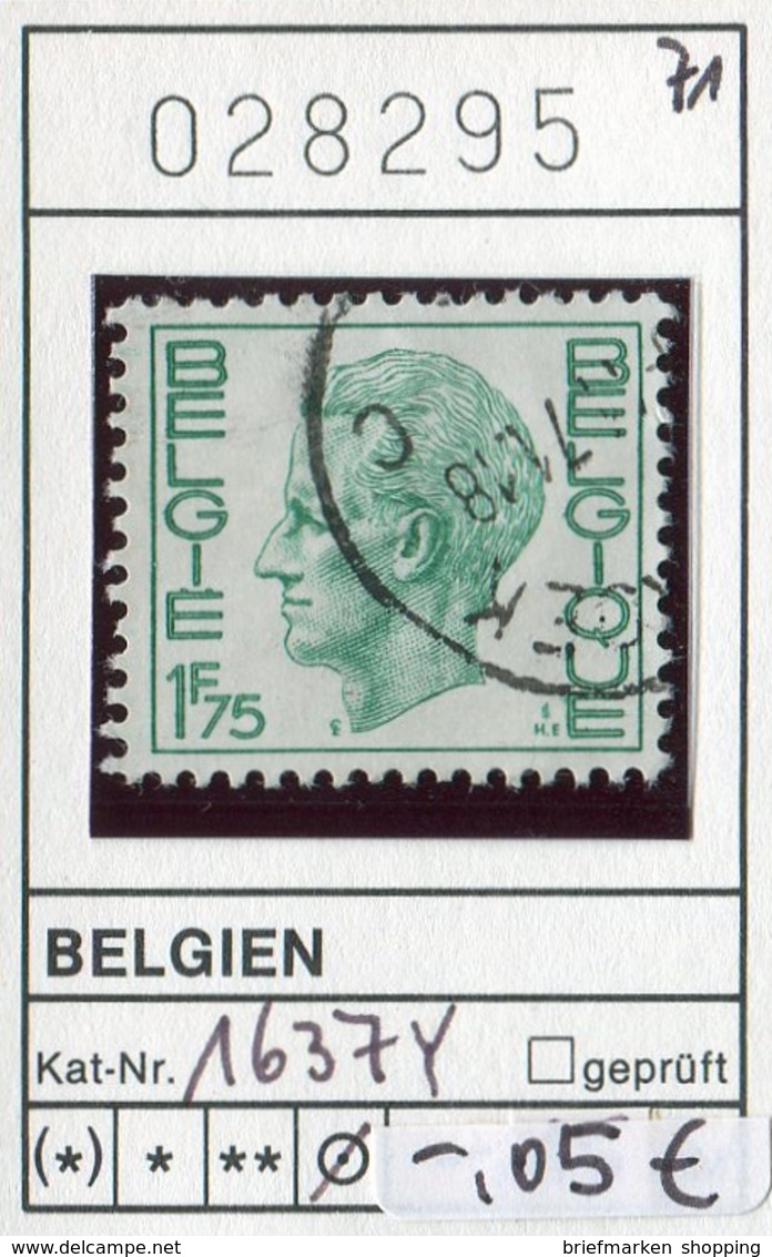 Belgien 1971 - Belgique 1971 -  Belgium 1971 - Belgie 1971 - Michel 1637 Y - Oo Oblit. Used Gebruikt - Gebraucht