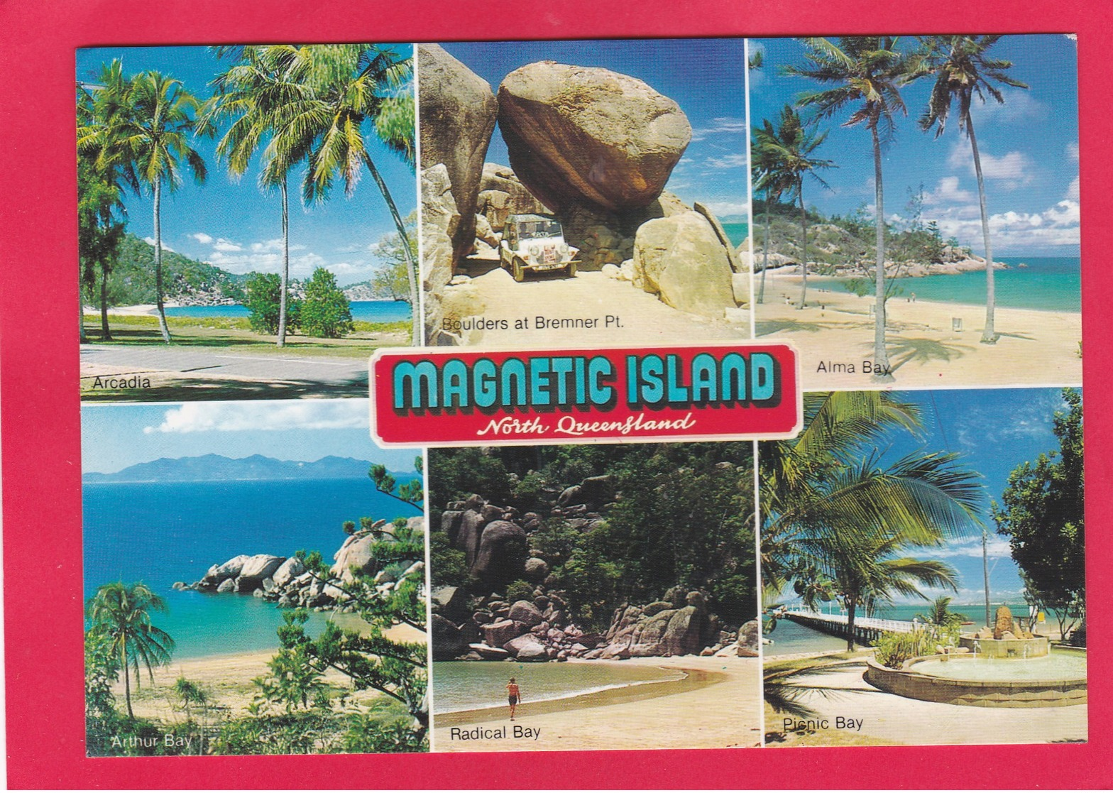 Modern Multi View Post Card Of Magnetic Island, Queensland, Australia.B42. - Other & Unclassified