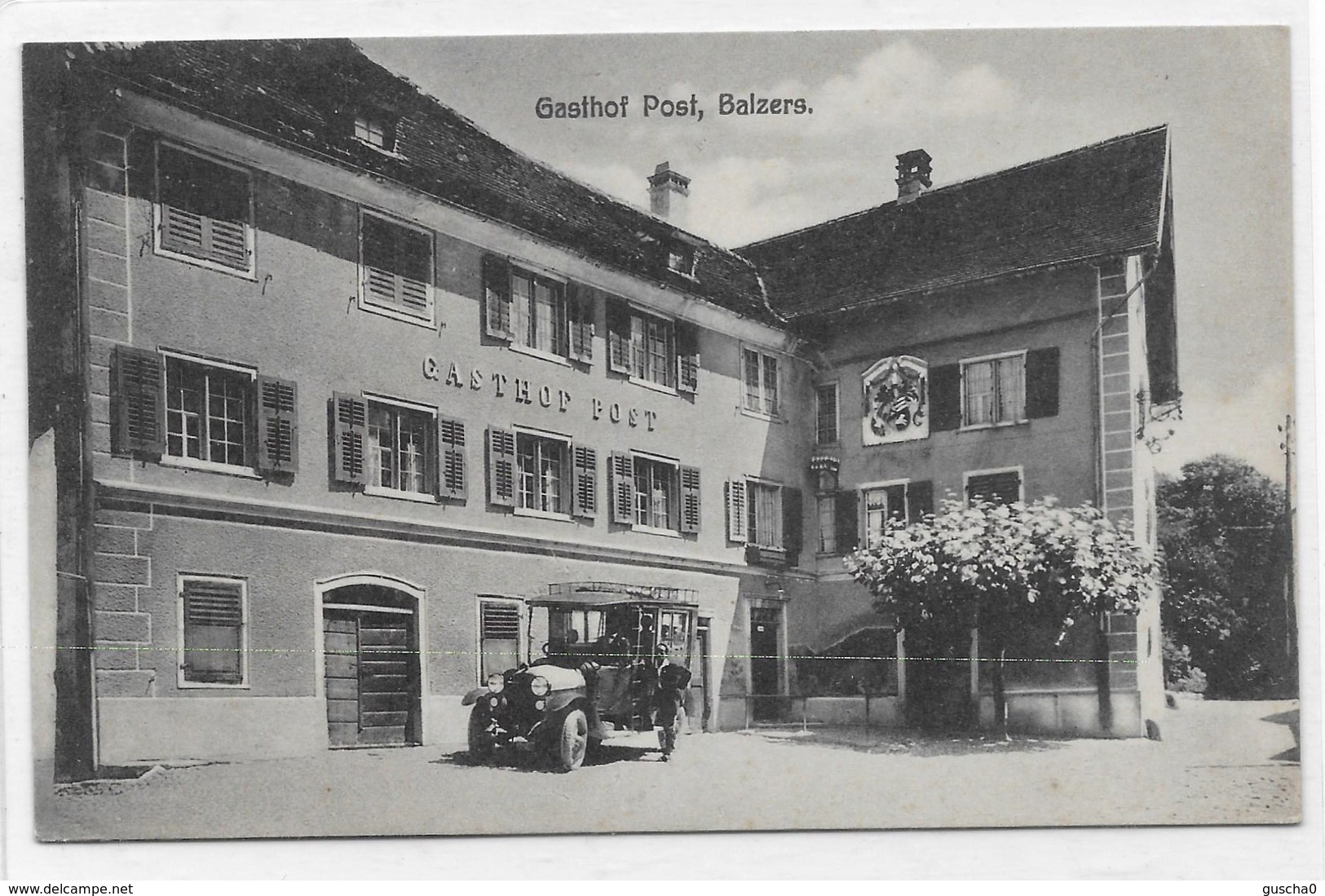 Balzers - Gasthof Post - Oldtimer - Liechtenstein