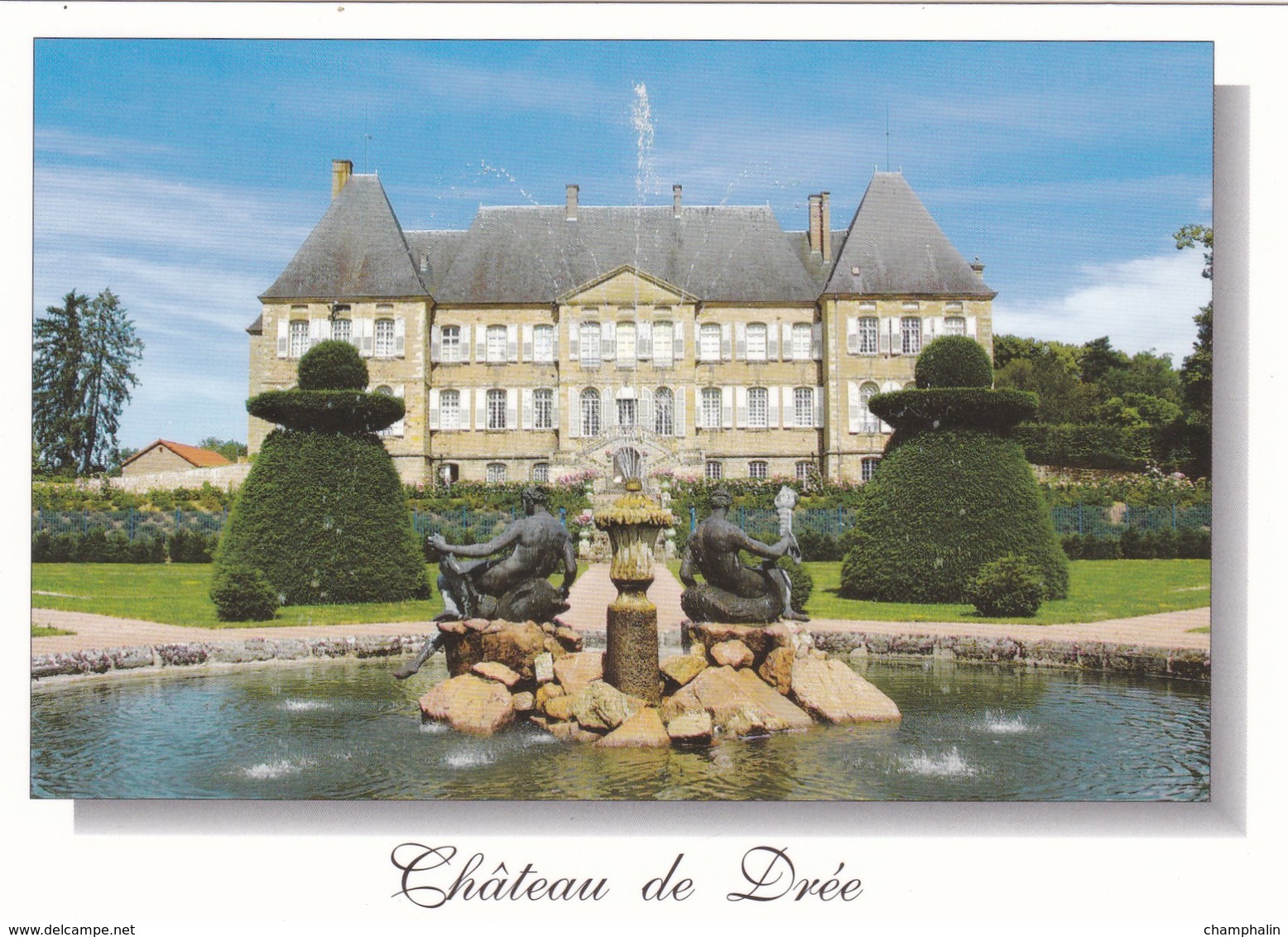 Curbigny - Château De Drée - Sans Légende - Vue Façade Principale - Andere & Zonder Classificatie