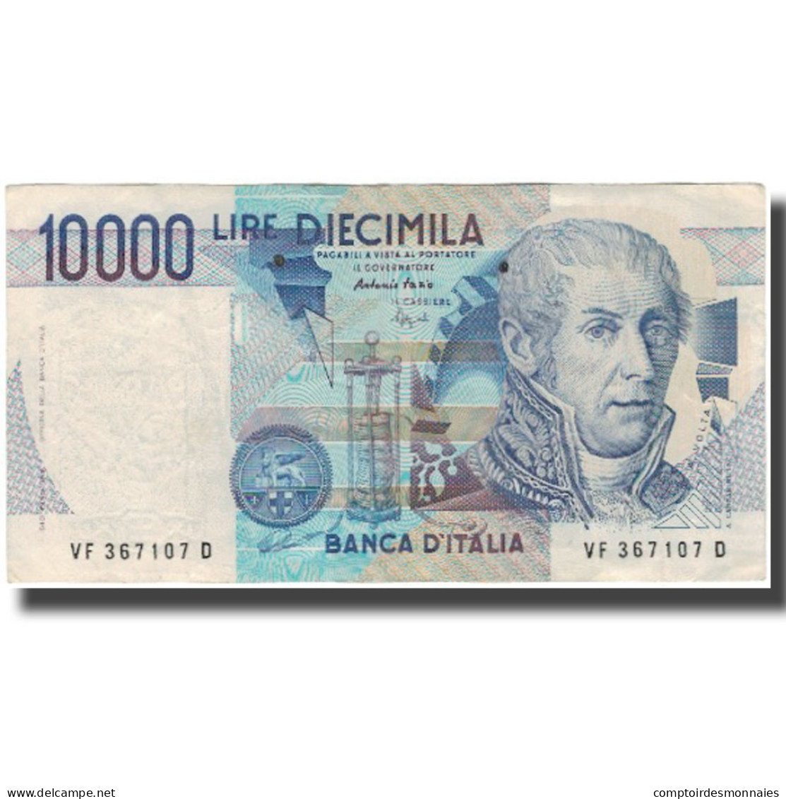 Billet, Italie, 10,000 Lire, KM:112c, TB+ - 10000 Lire