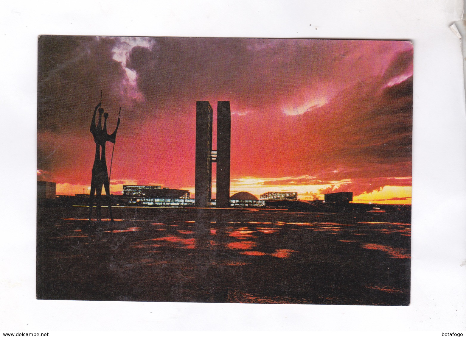 CPM BRASILIA , COUCHER DE SOLEIL - Brasilia